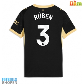 Billiga Manchester City Ruben Dias #3 Bortatröja Dam 2026-27 Kortärmad
